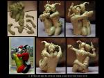 Cute Fan-made Joker/Harley sculpture