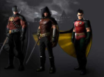 Poison Ivy, Mad Hatter and Robin Enter Arkham City