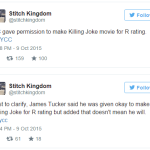 DC Signs off on R-rated 'TheKilling Joke' Movie